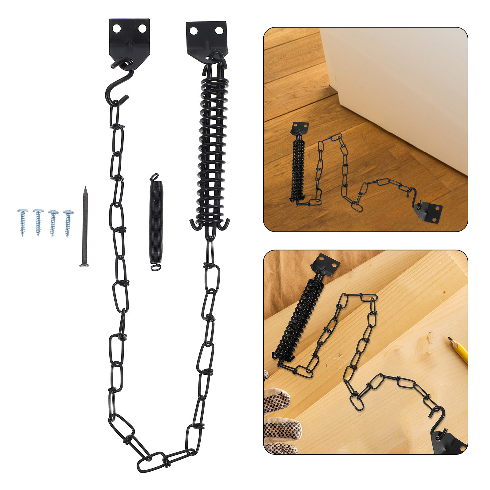 ชุดล็อคประตูแบบโซ่กันลมสำหรับง - Security Chain Door บทวิจารณ์และราคา