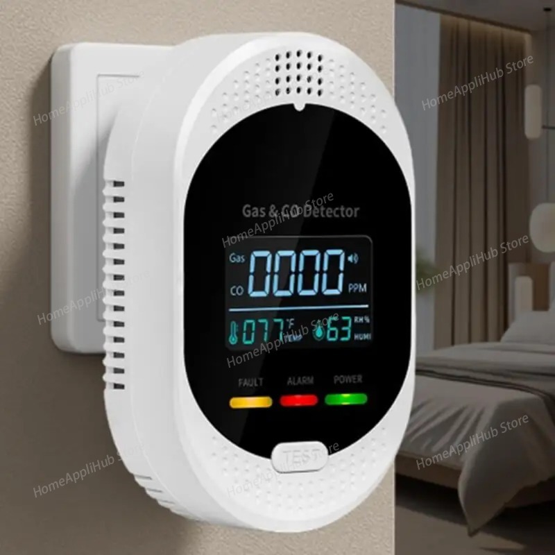 เครื่องตรวจจับ 4-in-1 พร้อมอุณ - Co Detector Plug บทวิจารณ์และราคา