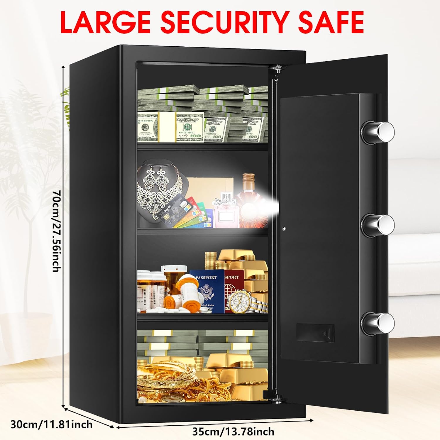 ตู้เซฟกันไฟสำหรับเอกสารในบ้าน, - Fire Safe Document บทวิจารณ์และราคา