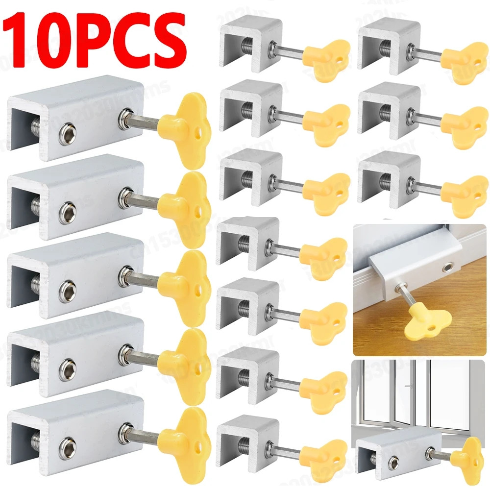 ตัวล็อกประตูบานเลื่อนเพื่อความ - Window Lock Bar บทวิจารณ์และราคา