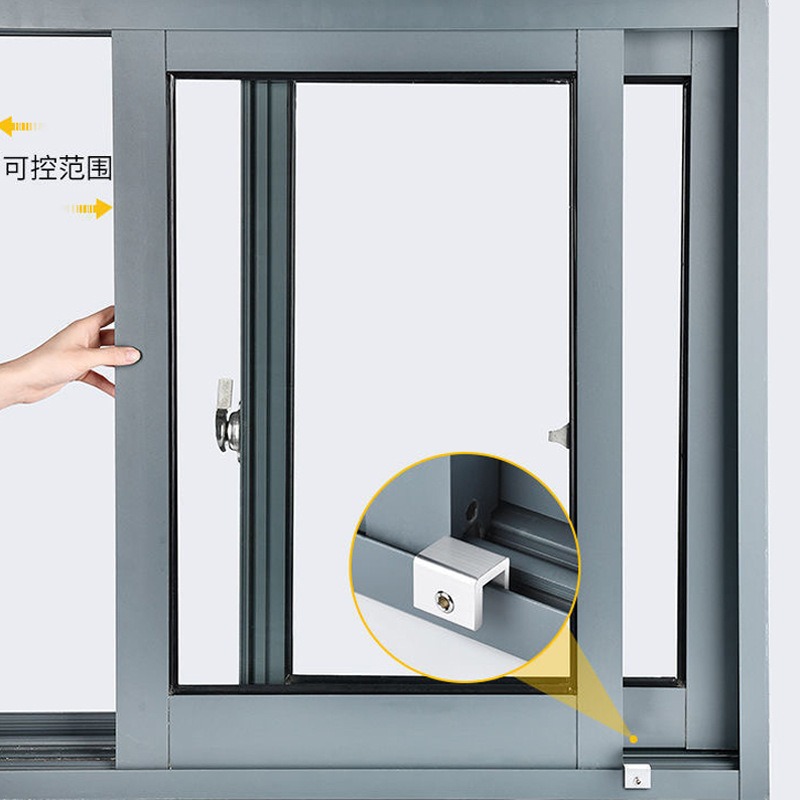 ตัวล็อกประตูบานเลื่อนเพื่อความ - Window Lock Bar บทวิจารณ์และราคา