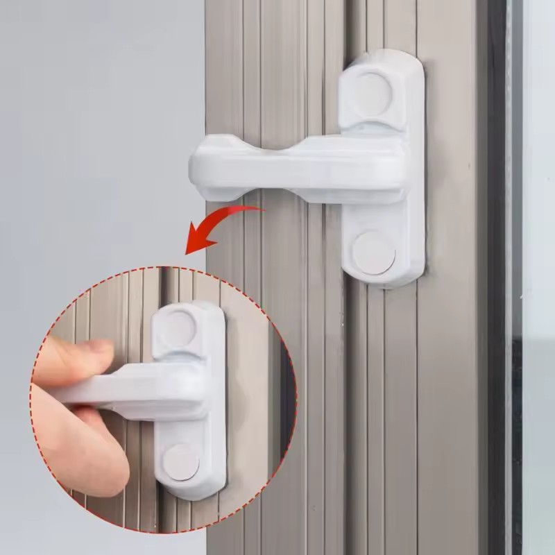 ชุดล็อคประตูหน้าต่างแบบใช้แทนก - Window Lock Bar บทวิจารณ์และราคา