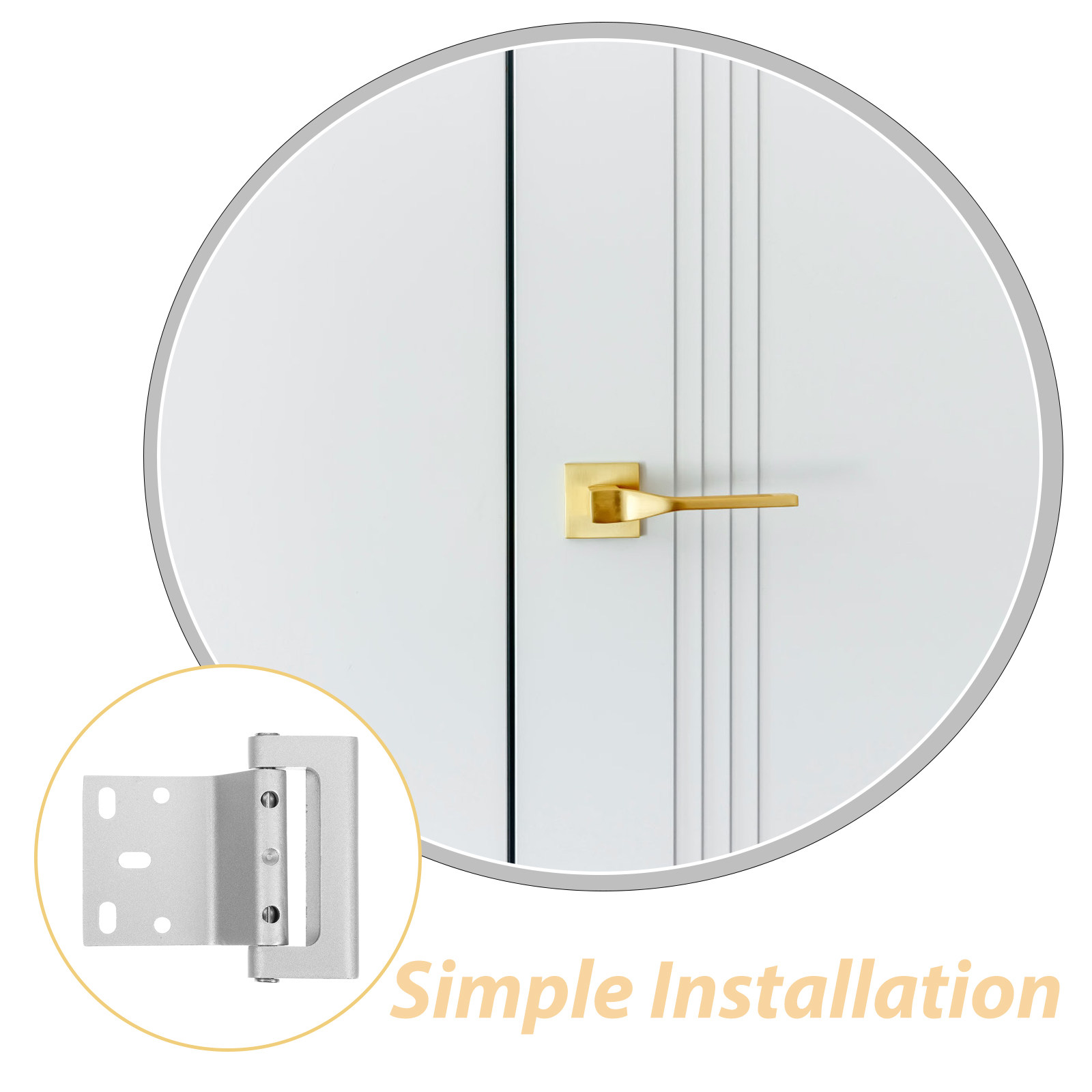 ล็อคประตูนิรภัยป้องกันเด็ก ล็อ - Security Chain Door บทวิจารณ์และราคา