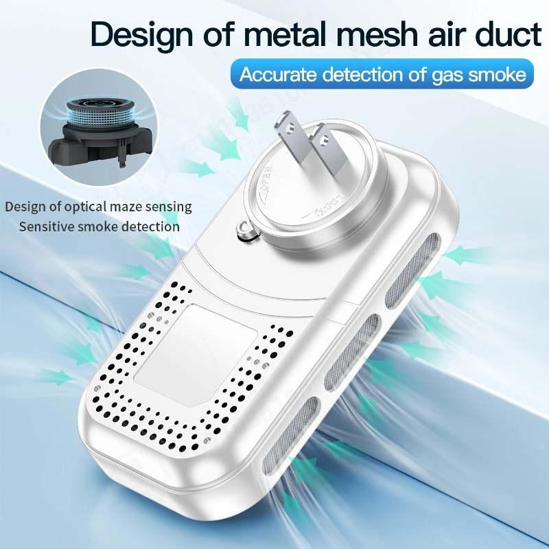 เครื่องตรวจจับแก๊สแบบพกพา 6 in - Co Detector Plug บทวิจารณ์และราคา